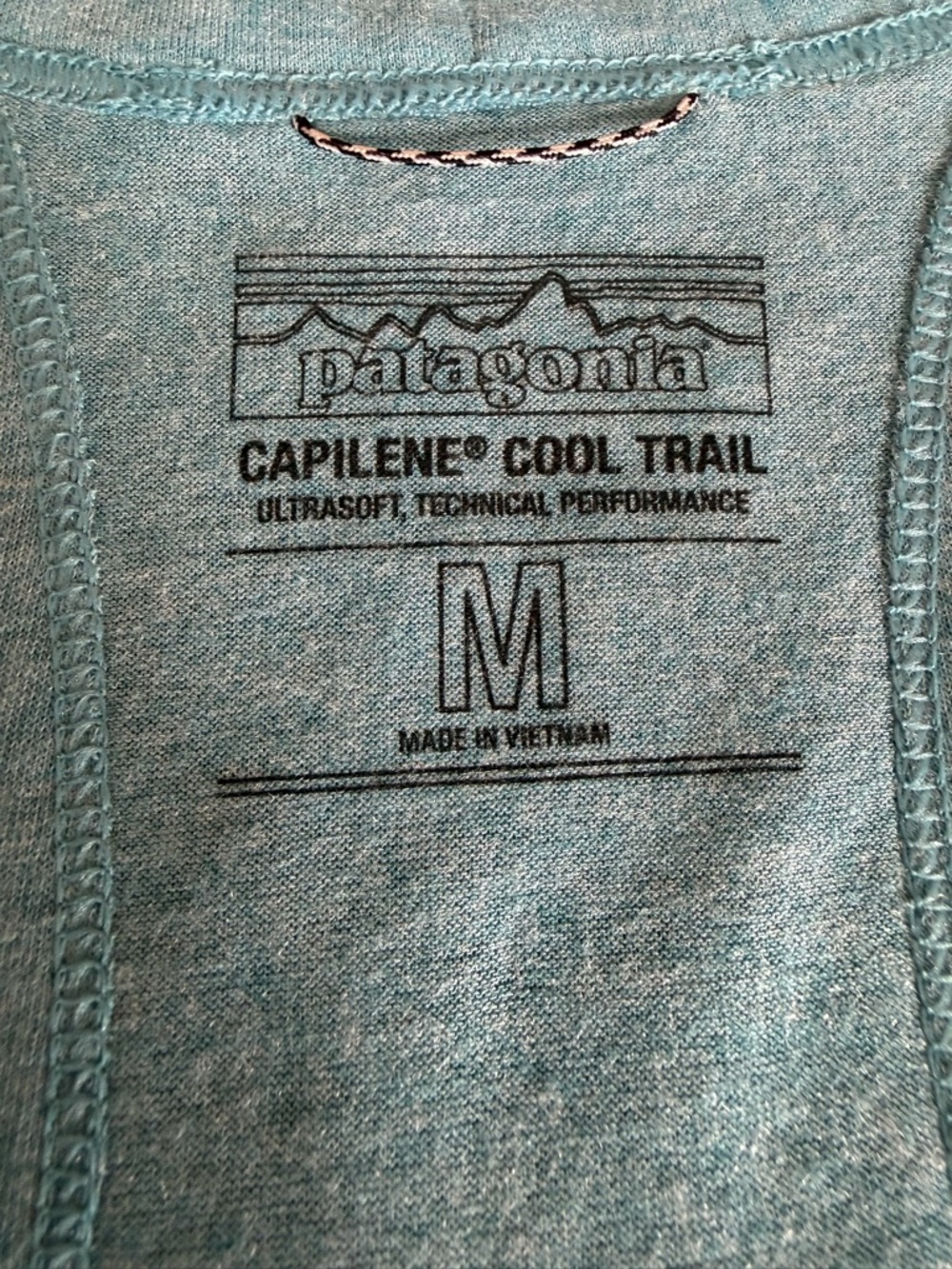 Patagonia Women’s Capilene Cool Trail Tank - Mako Blue - Picture 2 of 5